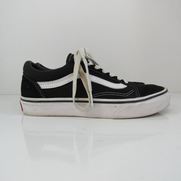 Vans Off The Wall Men's Black Suede Skate Shoe Low Top Sneakers Size 5 - Picture 5 of 8